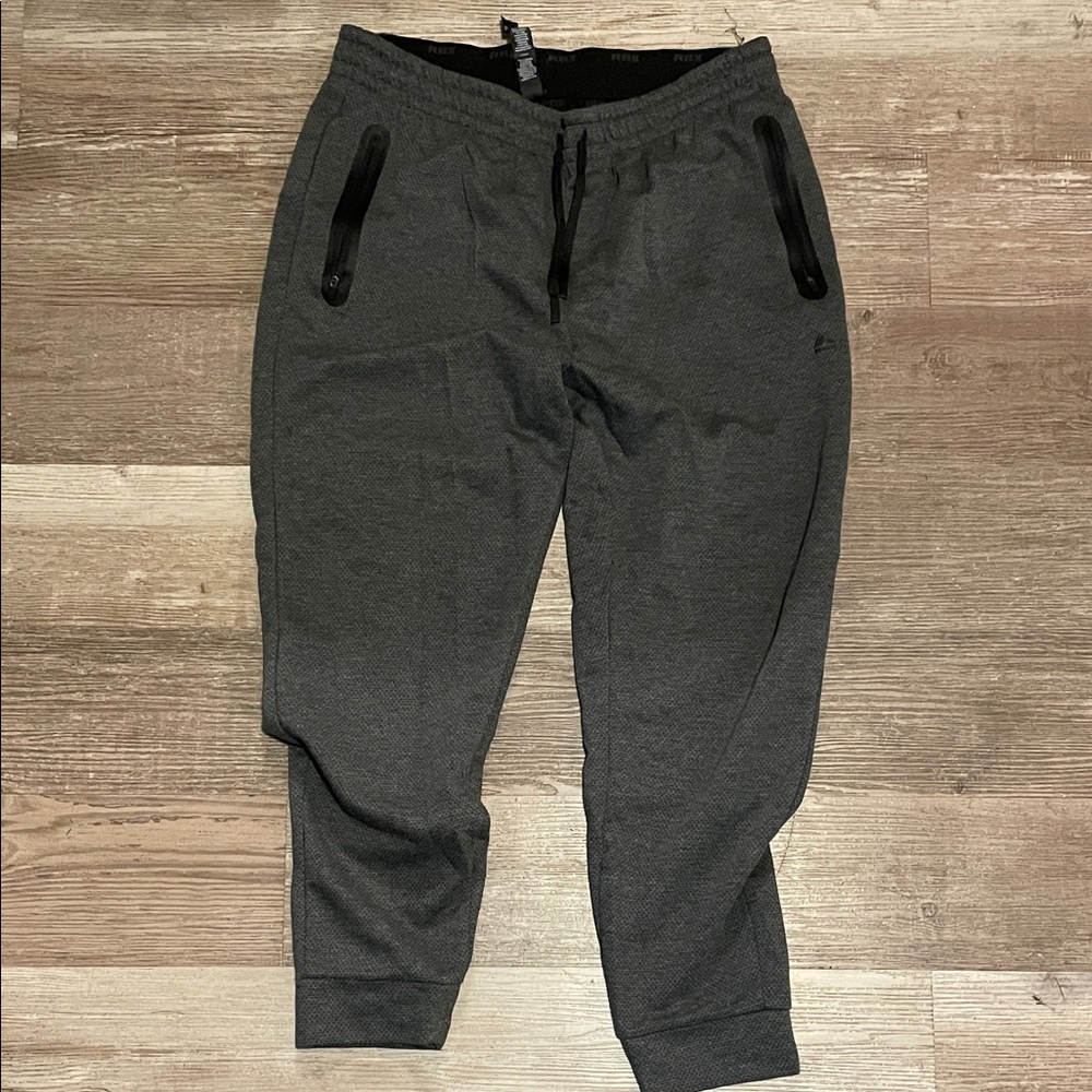 RBX Men's Gray Sweatpants Joggers